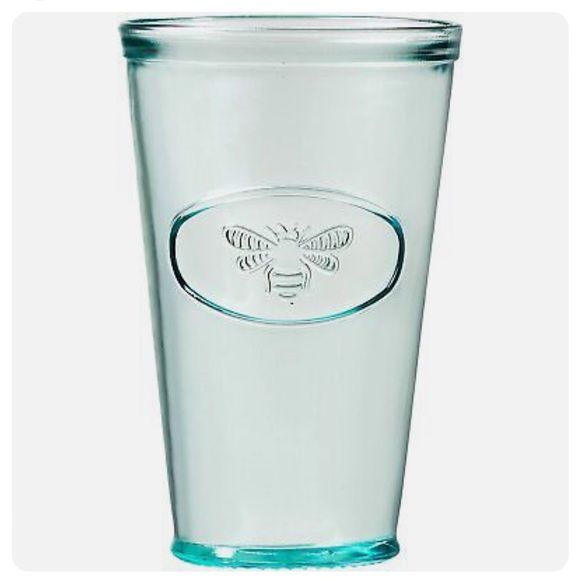 Set of 2 BEE RELIEF HIBALL DRINKING GLASS 16 OZ - CLEAR - Picture 2 of 3